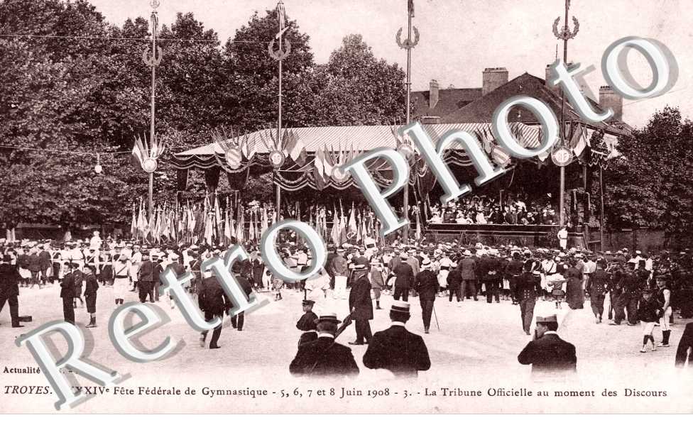Fete Federale de Gymnastique - Juin 1908