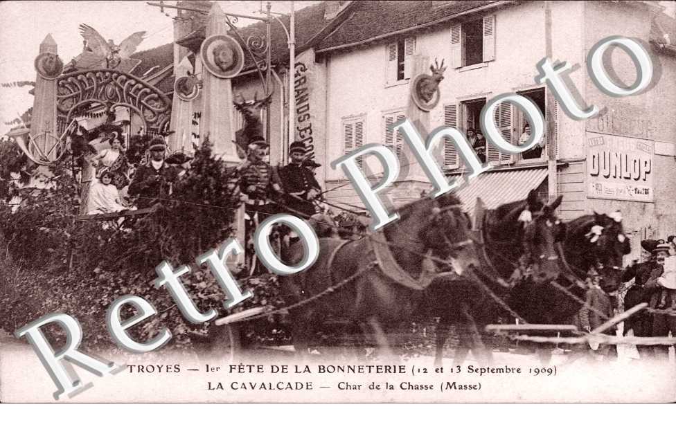 Fete de la Bonneterie - Sept 1909 - La Cavalcade
