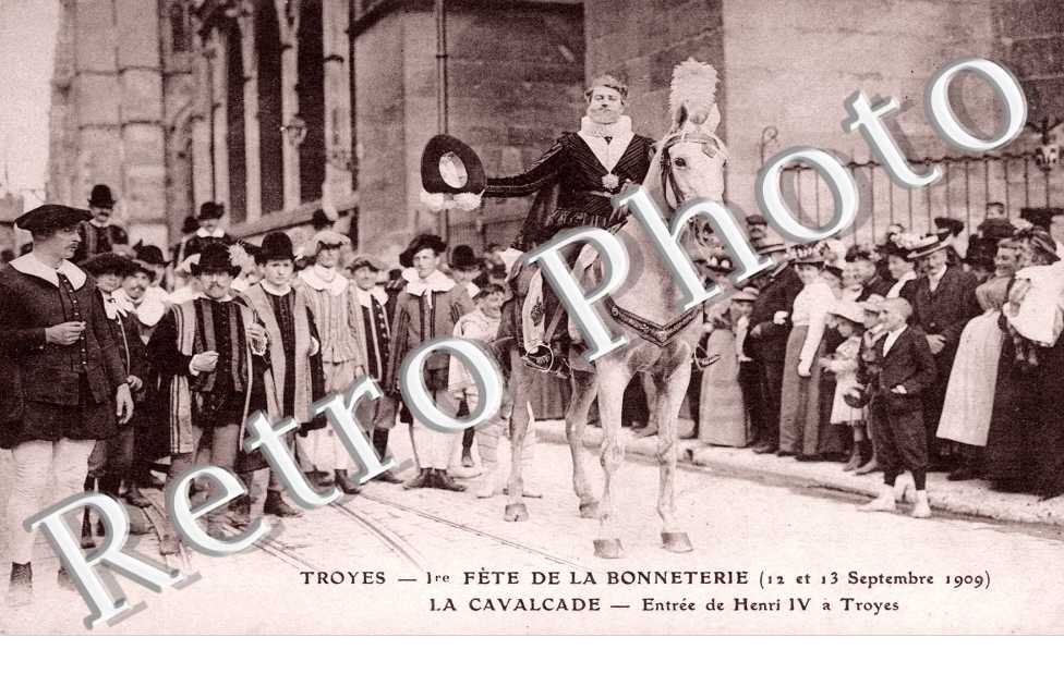 Fete de la Bonneterie - Sept 1909 - La Cavalcade