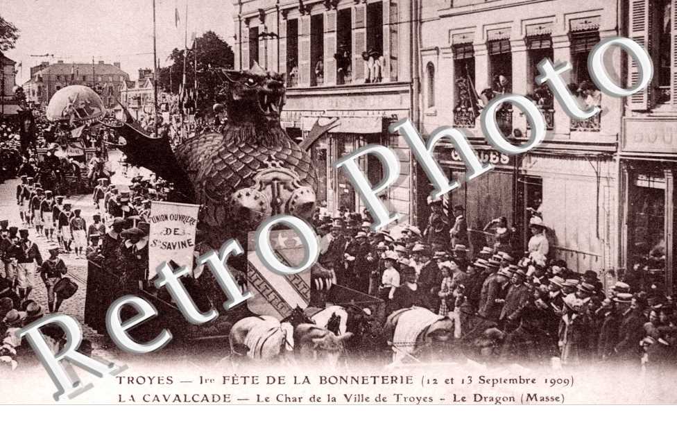 Fete de la Bonneterie - Sept 1909 - La Cavalcade