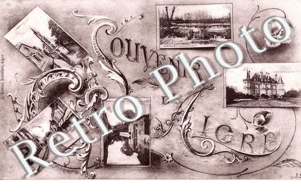 carte souvenir mulitivues