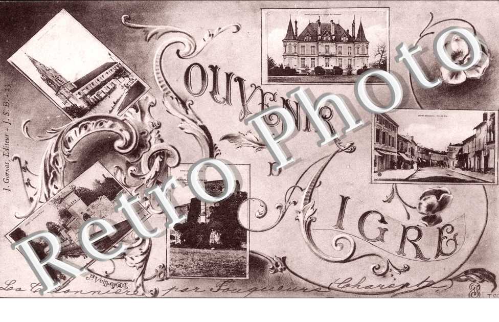 carte souvenir mulitivues