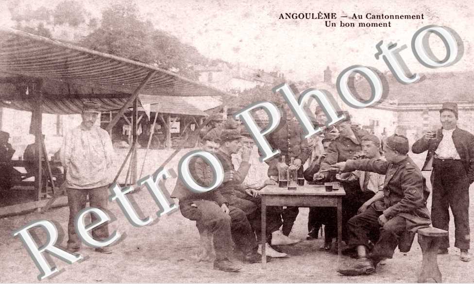 Au cantonnement Un bon moment