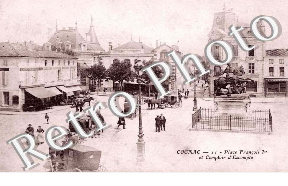 Place Franis 1er et Comptoir d'Escompte
