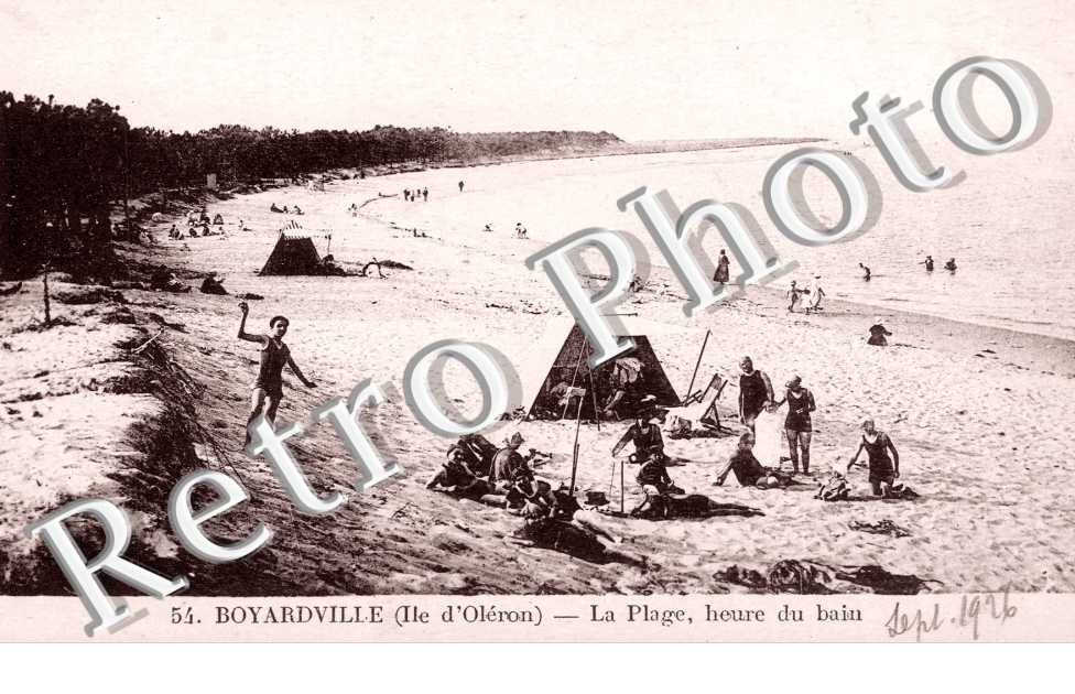 La Plage a l'heure du Bain