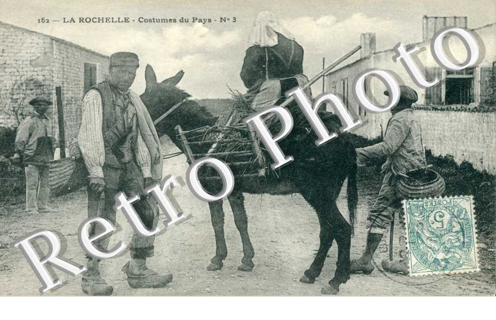 Ane et personnes en costumes 