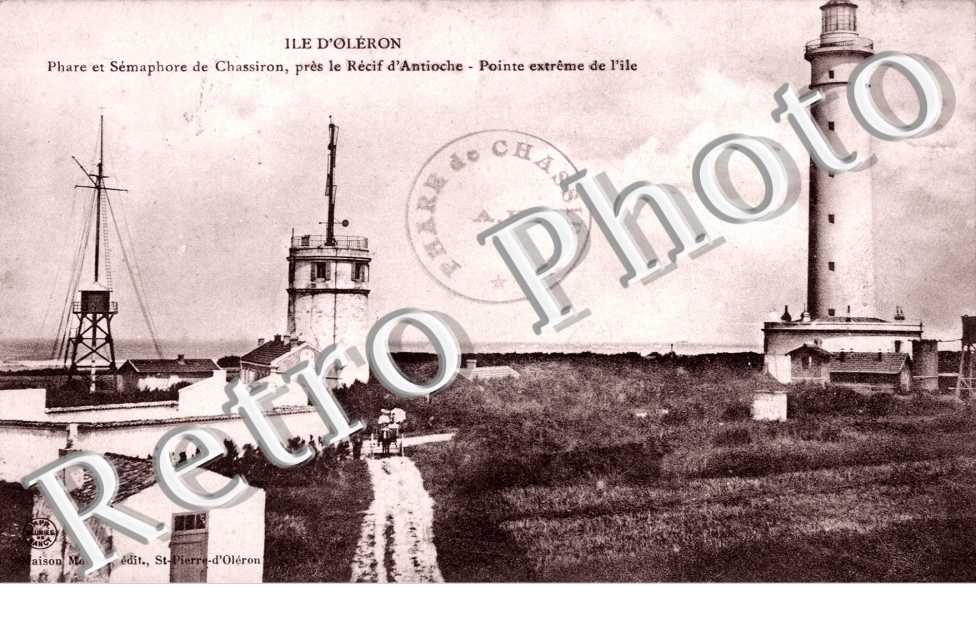 Phare et Sémaphore de Chassiron, près le Récif d'Antioche