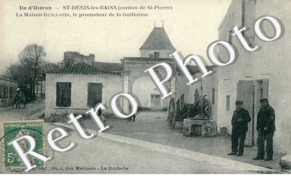 La Maison Guillotin promoteur de la Guillotine