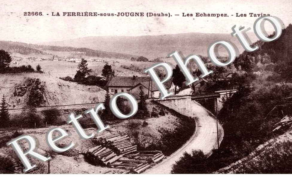 La Ferriere sous Jougne - Les Echampez - Les Tavins