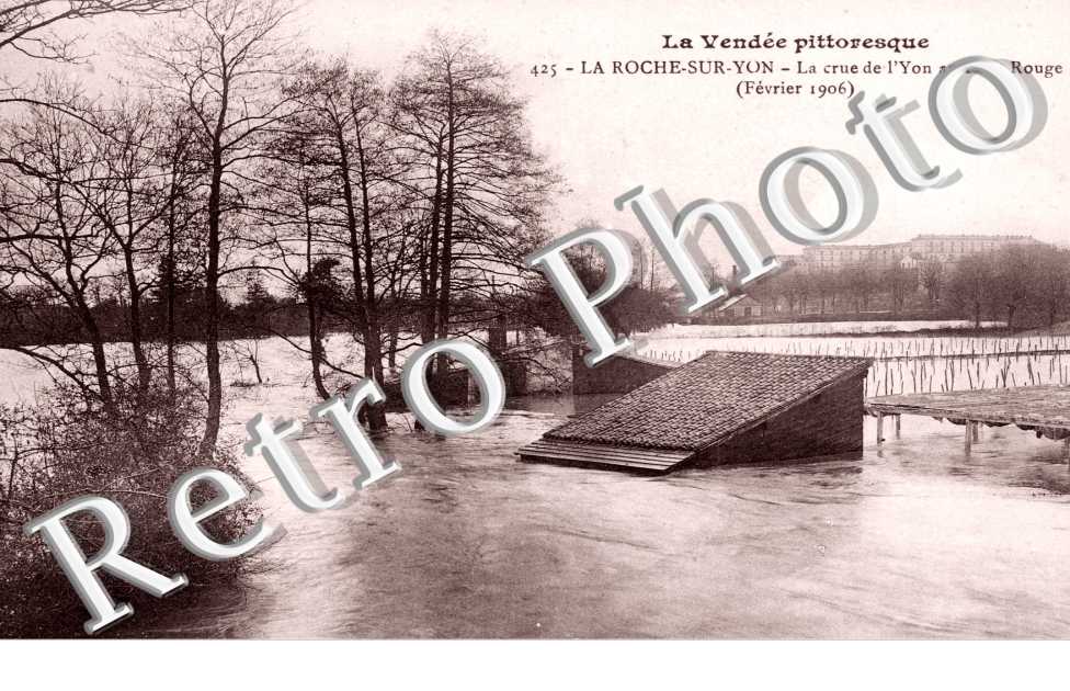 La Crue de l'Yon au pont rouge