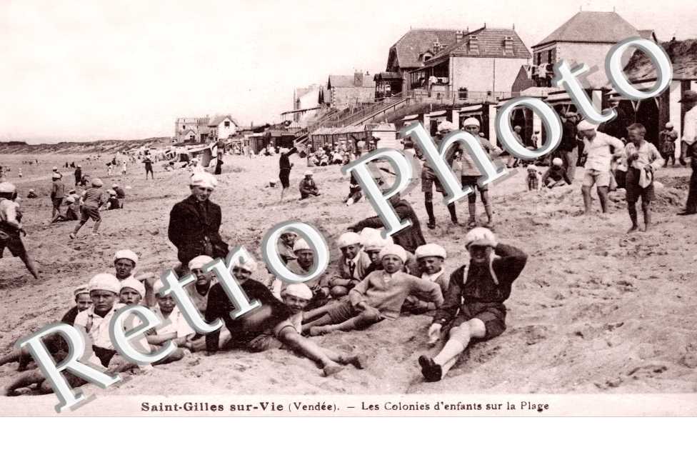 Les Colonies d'enfants sur la Plage