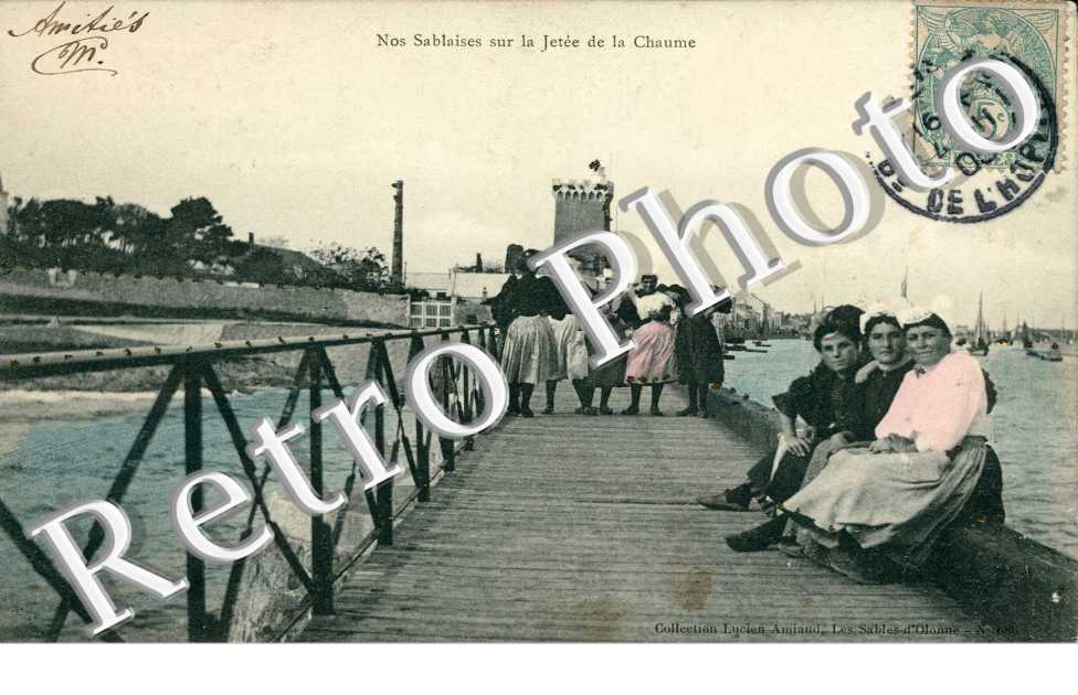 Nos sablaises sur la Jetee de la Chaume