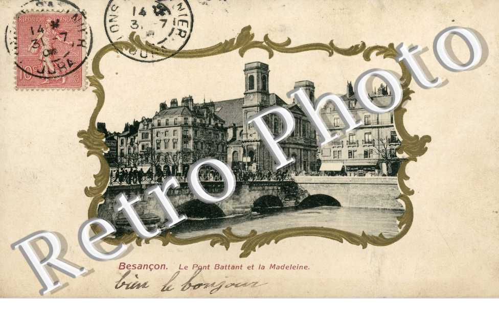 Le Pont Battant de la Madeleine