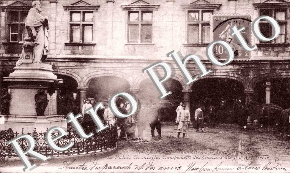 Le Palais Granville - Campement des chevaux du 5° d'Artillerie