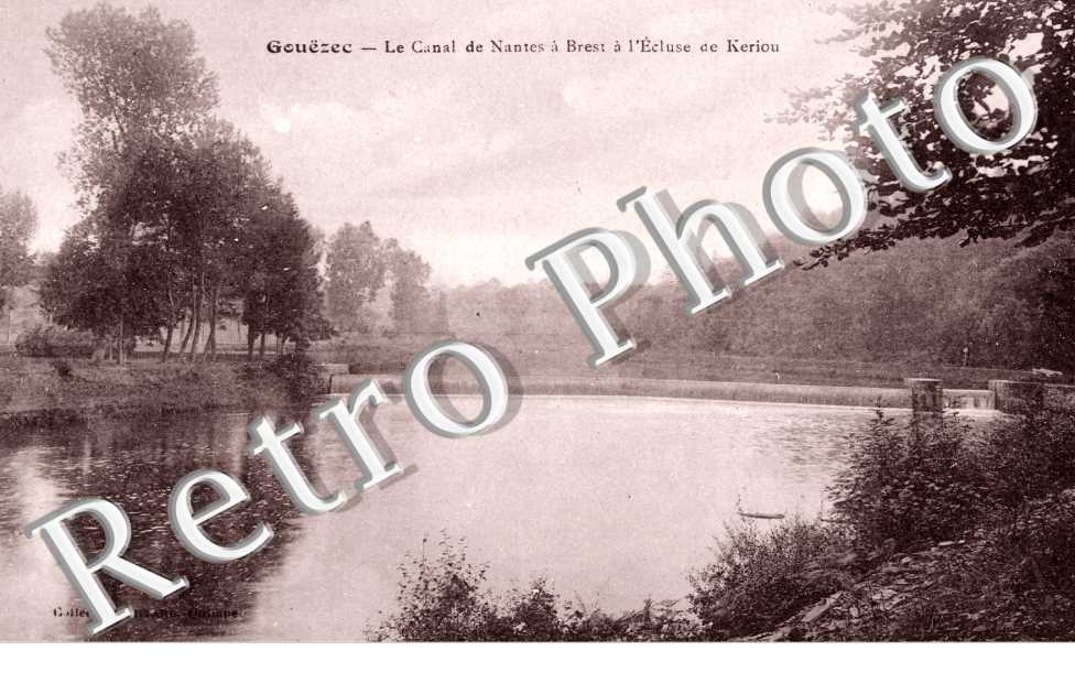Le Canal a l'ecluse de Keriou
