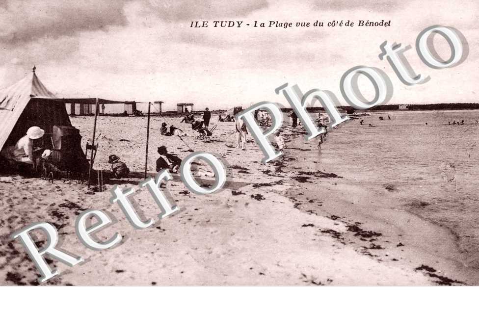 La Plage vue du Cote de Benodet
