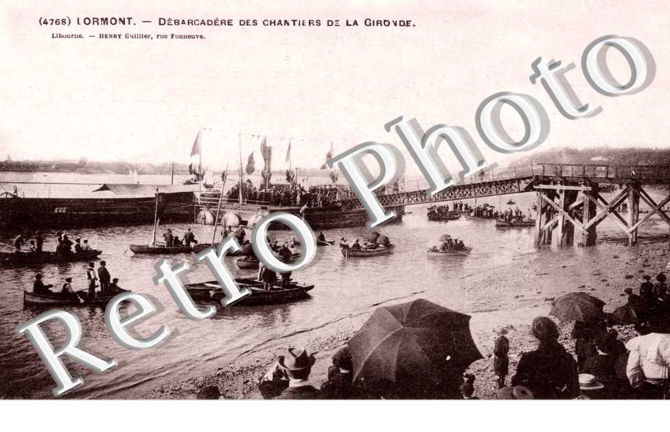 Debarcadere des cxhantiers de la Gironde