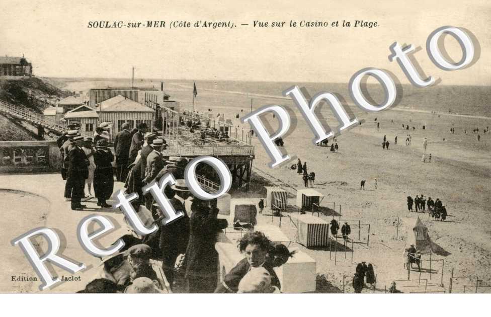 Soulac sur Mer - Vue sur le Casino et la Plage
