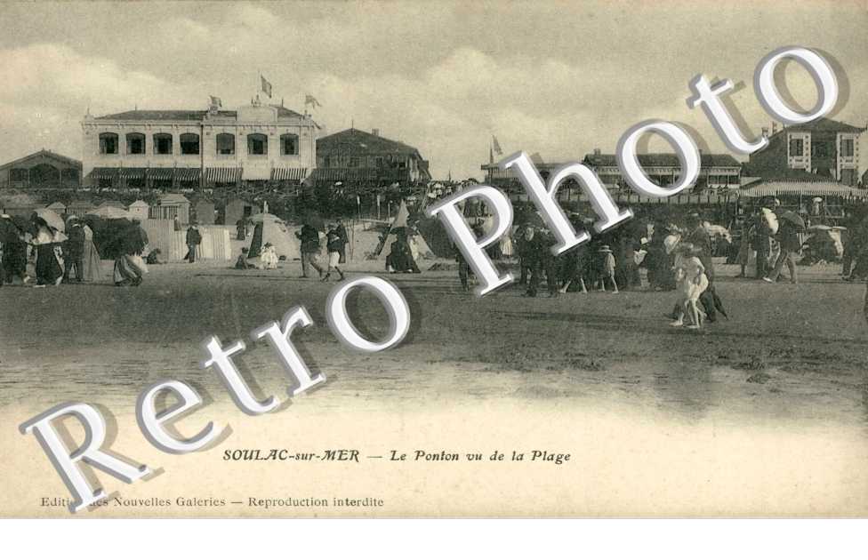Le Ponton vu de la Plage