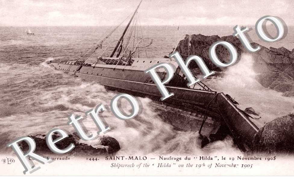 Naufrage du Hilda - 19 novemnbre 1905