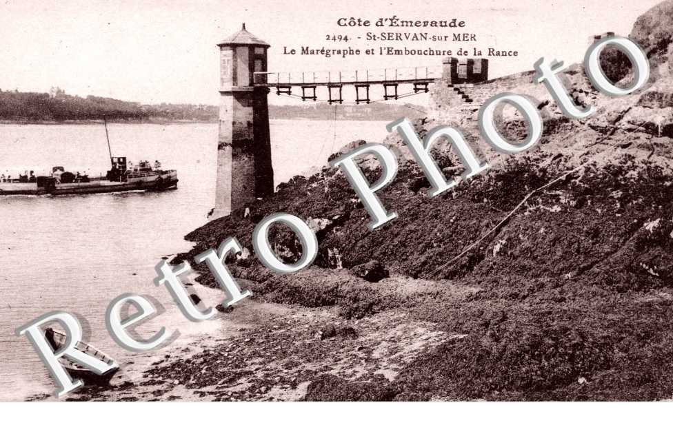 Le Maregraphe et l'embouchure de la rance
