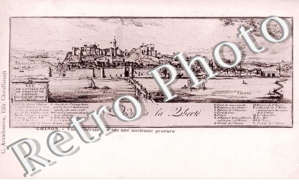 vue générale d'après une ancienne gravure