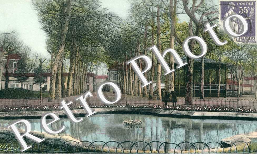 Les Promenades, le Bassin et le Kiosque