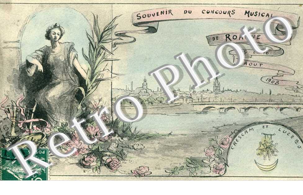 Souvenir du Concours Musical - Aout 1908