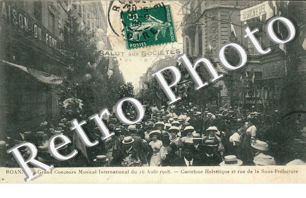 Grand Concours Musical International Aout 1908