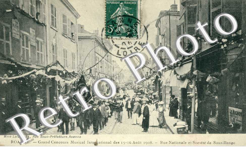 Grand Concours Musica International Aout 1908