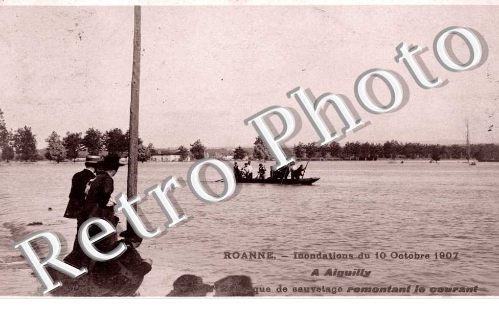 Inondation 10 Octobre 1907 a Aiguilly