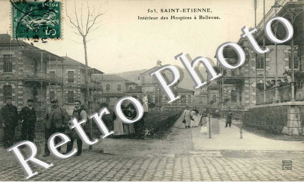 Interieur des hospices a Bellevue
