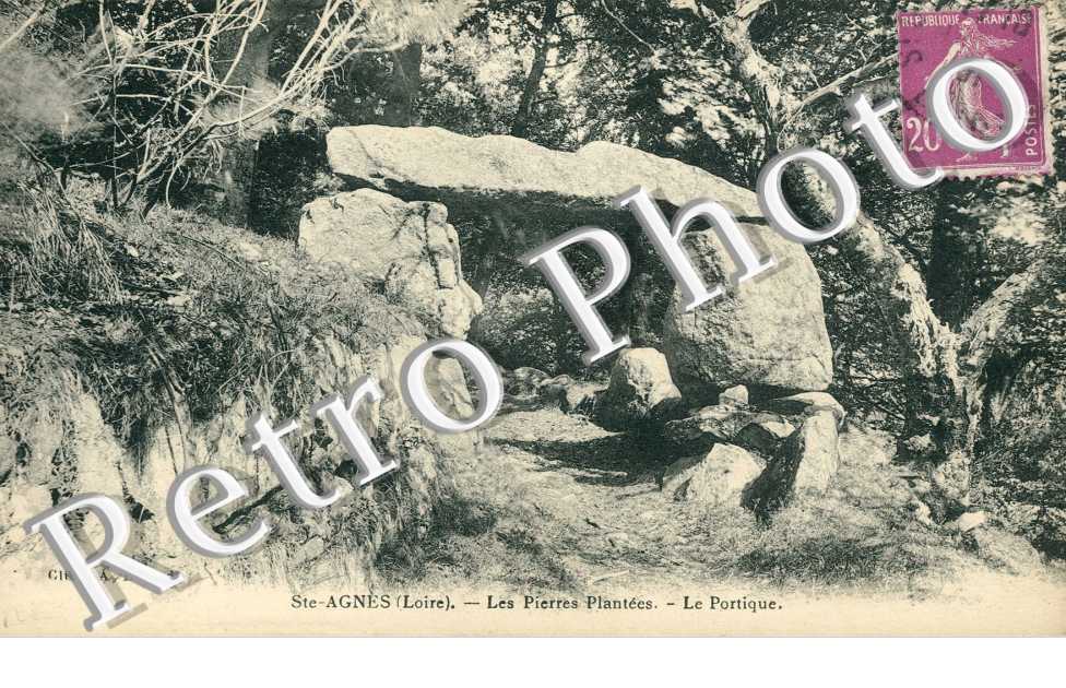 Ste Agnes - les pierres plantees- le Portique