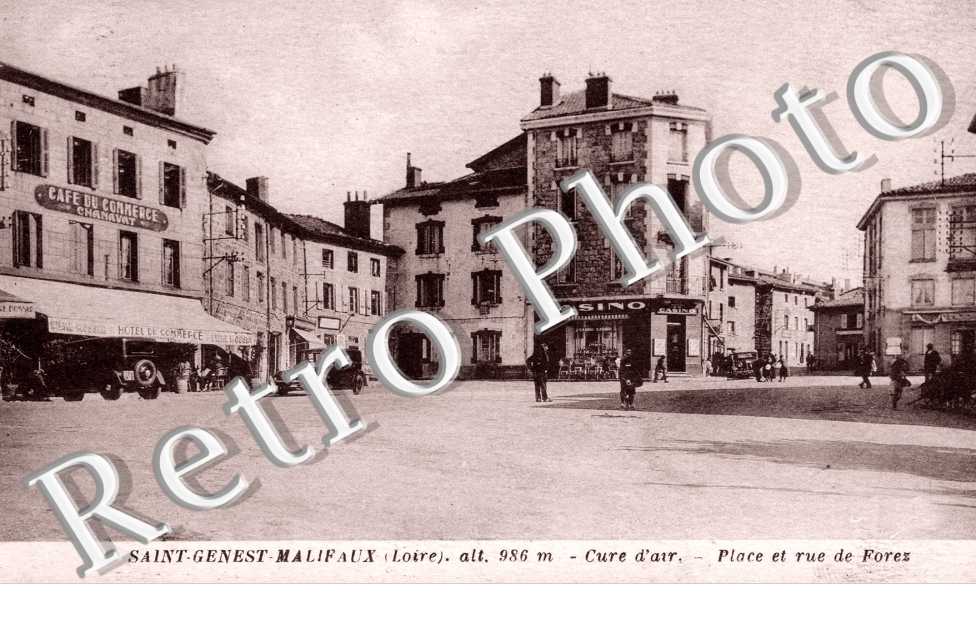 Place et rue de Forez