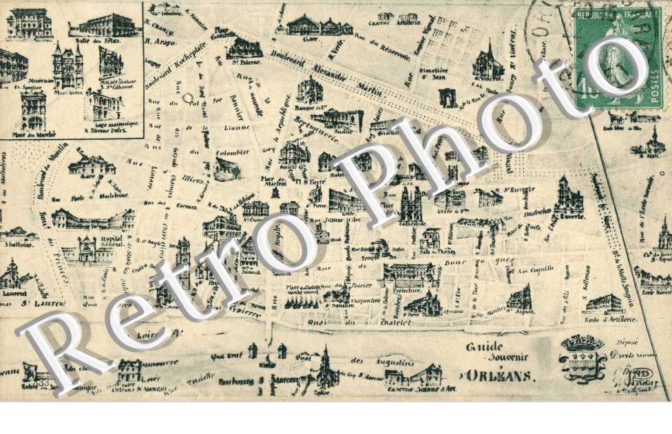 Plan de la Ville