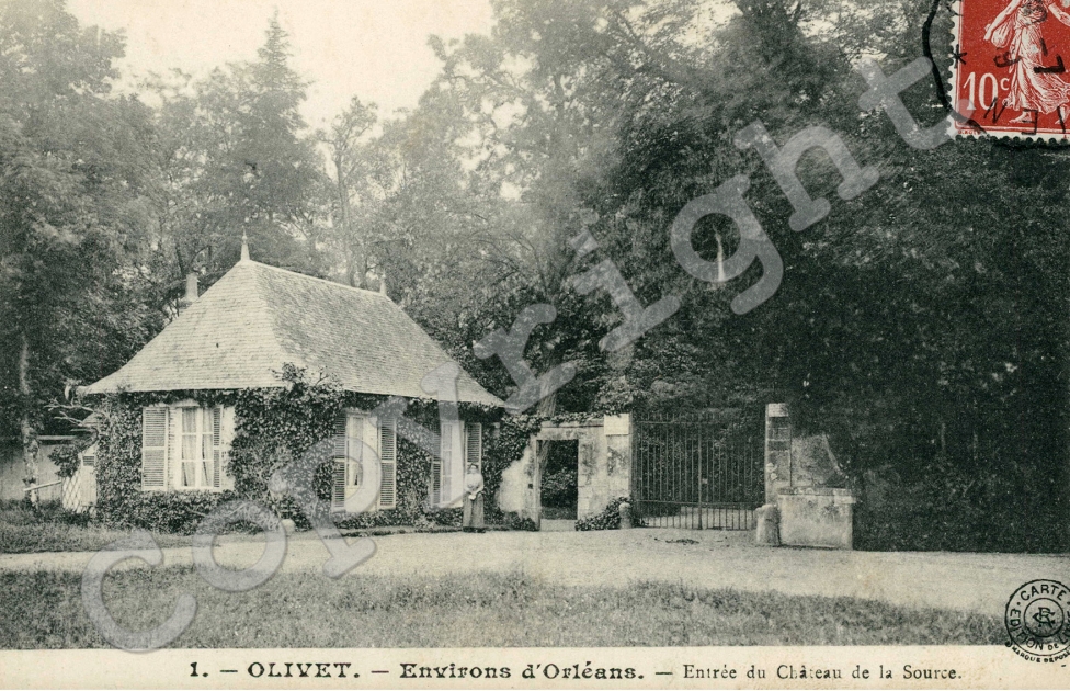 Olivet - Entree du Chateau de la Source   SAINT CYR EN VAL