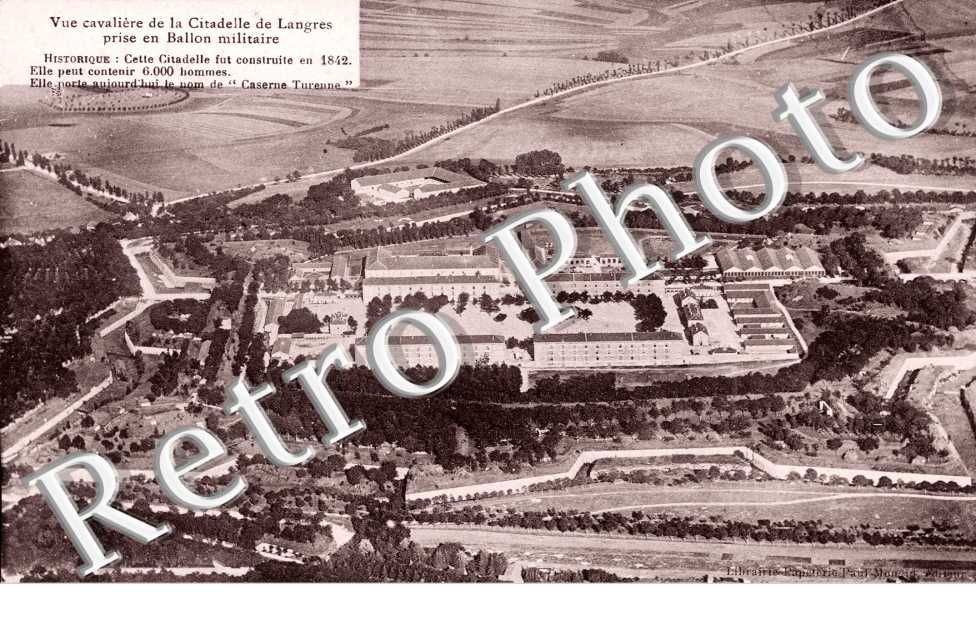 Vue de la Citadelle prise en ballon