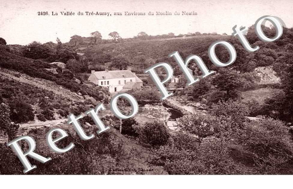La Vallee du Tre Auray aux environs du Moulin de Nestin