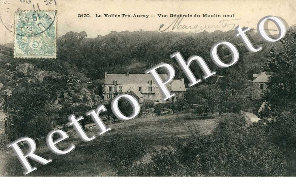 La Vallee du Tre Auray - Vue generale du Moulin Neuf
