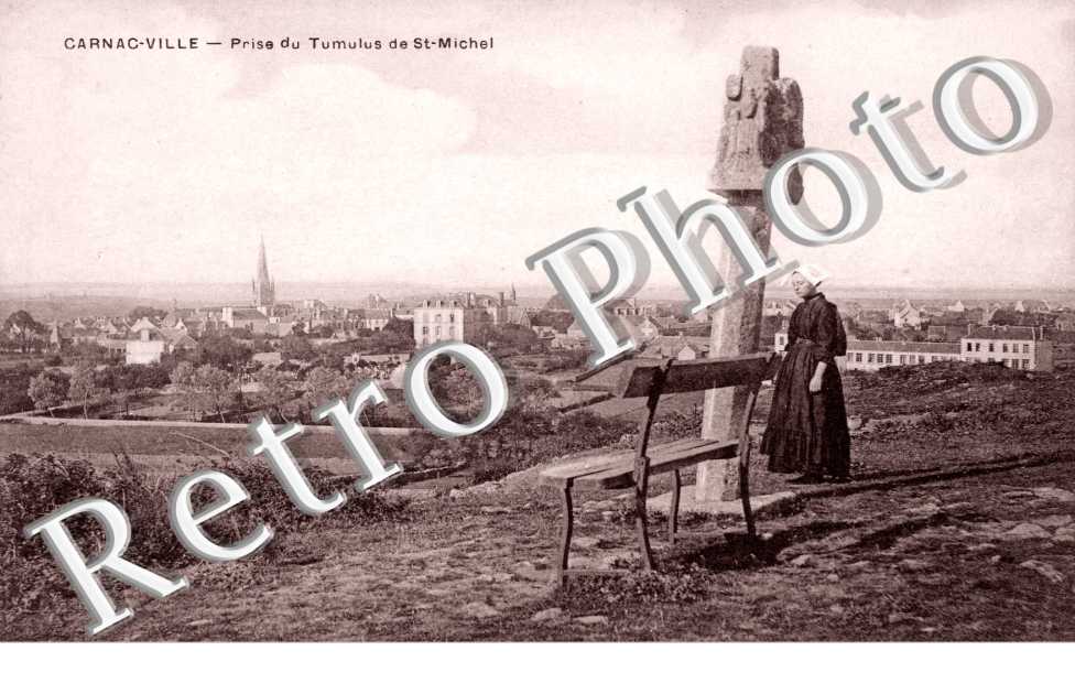 Vue prise du Tumulus de Saint Michel