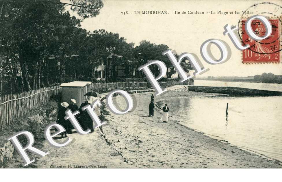 Ile de Conleau - Plage et Villas