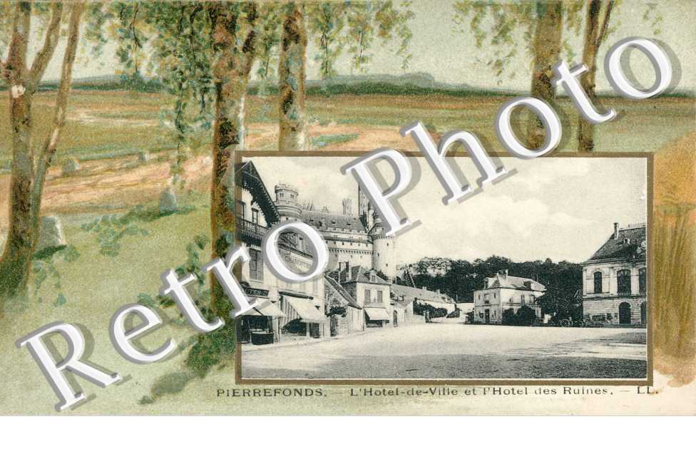 l'Hotel de Ville et l'Hotel des Ruines