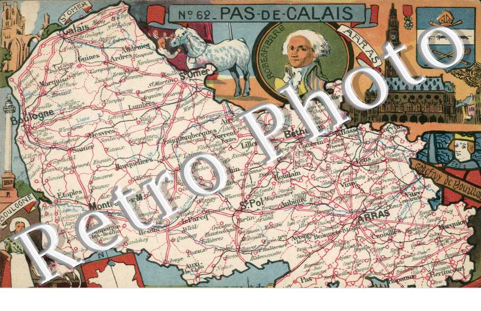 Carte du Departement
