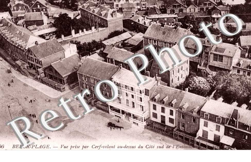 Vue prise par Cerf Volant au sessus du ce sud de l'entonnoir