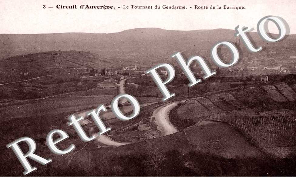 le  tournant du gendarme Route de la Baraque
