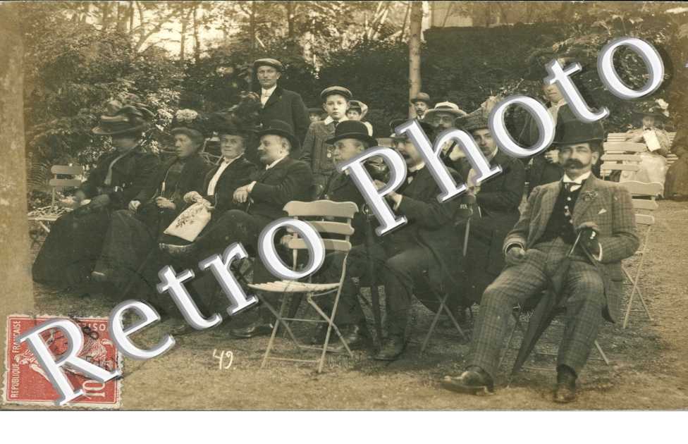 un groupe au Parc