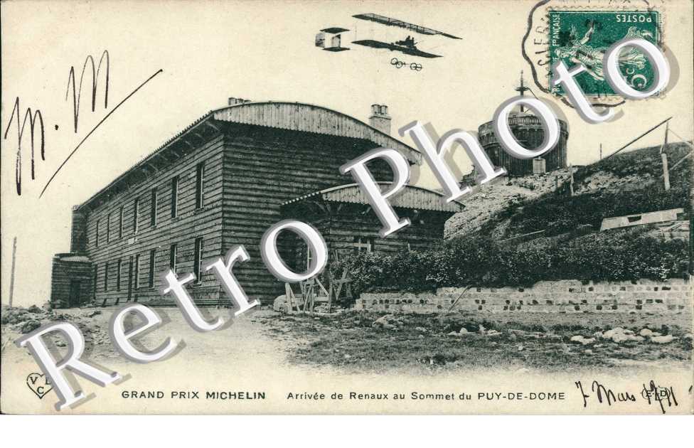Grand Prix Michelin Arriv de Renaux au sommet du Puy de Dome
