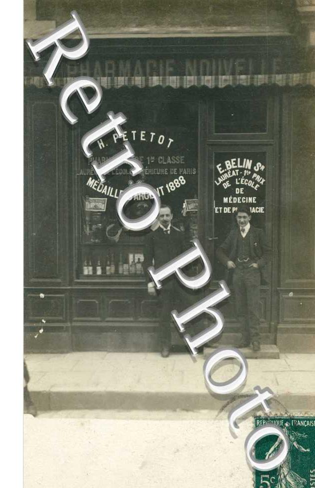 pharmacie nouvelle H. Petetot E. Belin