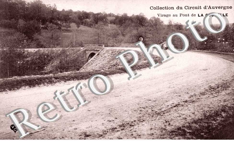 Circuit d'Auvergne Virage au pont de La Goutelle