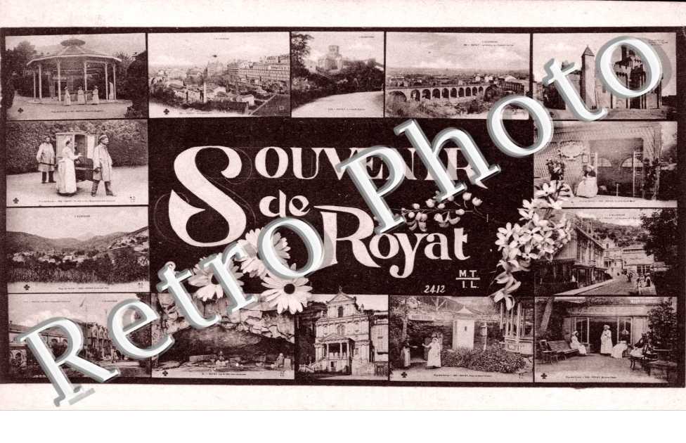 souvenir carte multi-vues